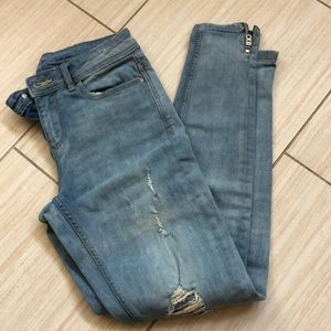 Zara basic denim jeans size 2